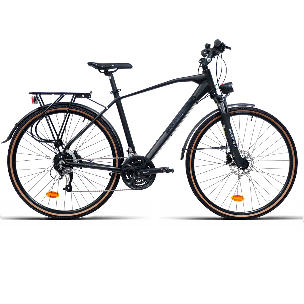 CTB 28" ALUM GRIS ALTUS 7 VEL F/D HID. SCRAPPER CROSSROAD