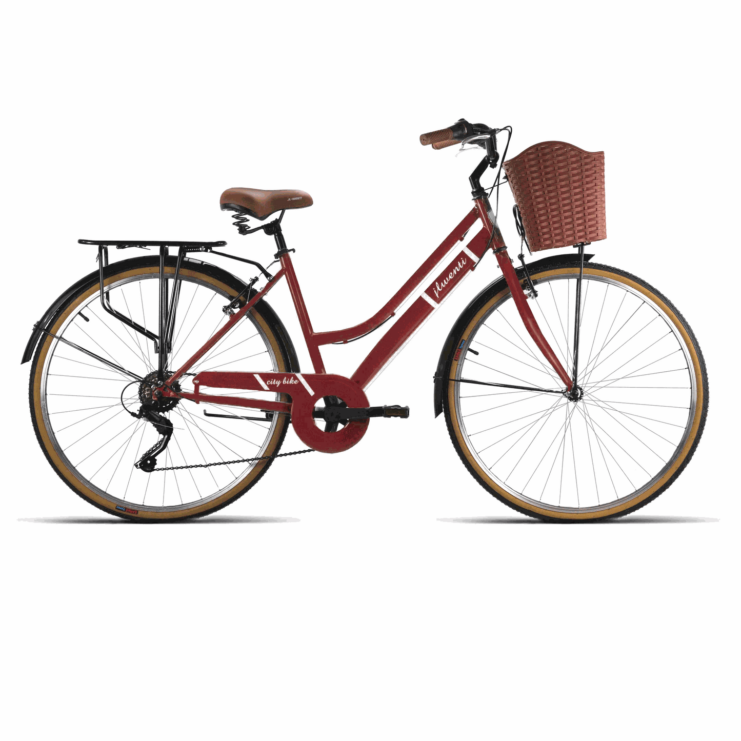 CTB 28" COLOR GRANATE REVO SHIMANO 6 VEL 2025