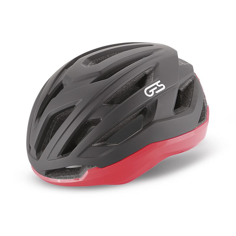 CASCO HUEZ, NEGRO/ROJO