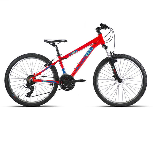 BICI 24" NIÑO ALUM SHIMANO SUSP D/MANDO 1x7V NARANJA T13 2025
