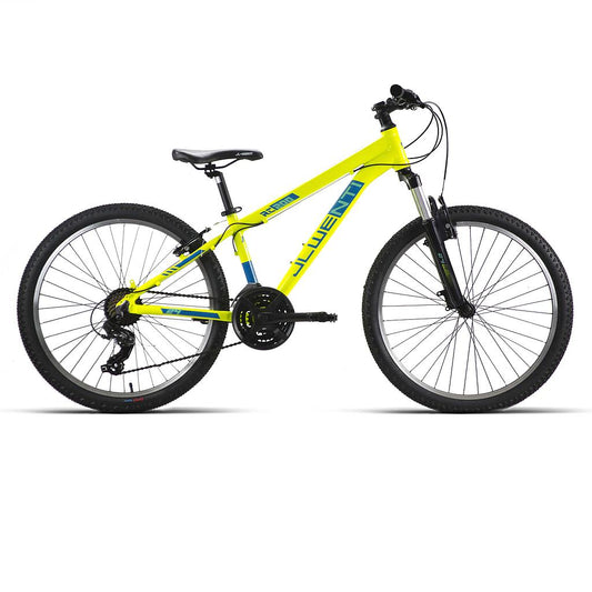 BICI 24" NIÑO ALUM SHIMANO SUSP D/MANDO 1x7V AMARILLO T13 2025