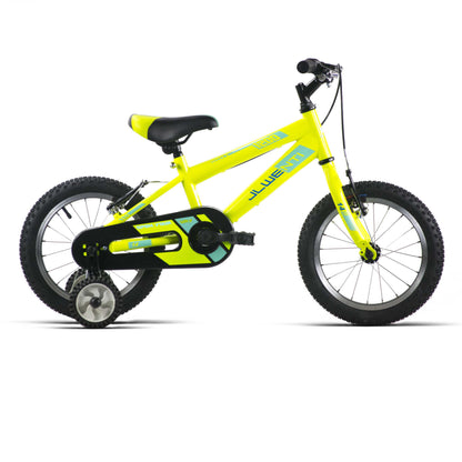 BICICLETA JL WENTI 14" AMARILLO/NEGRO "MOD 1200"