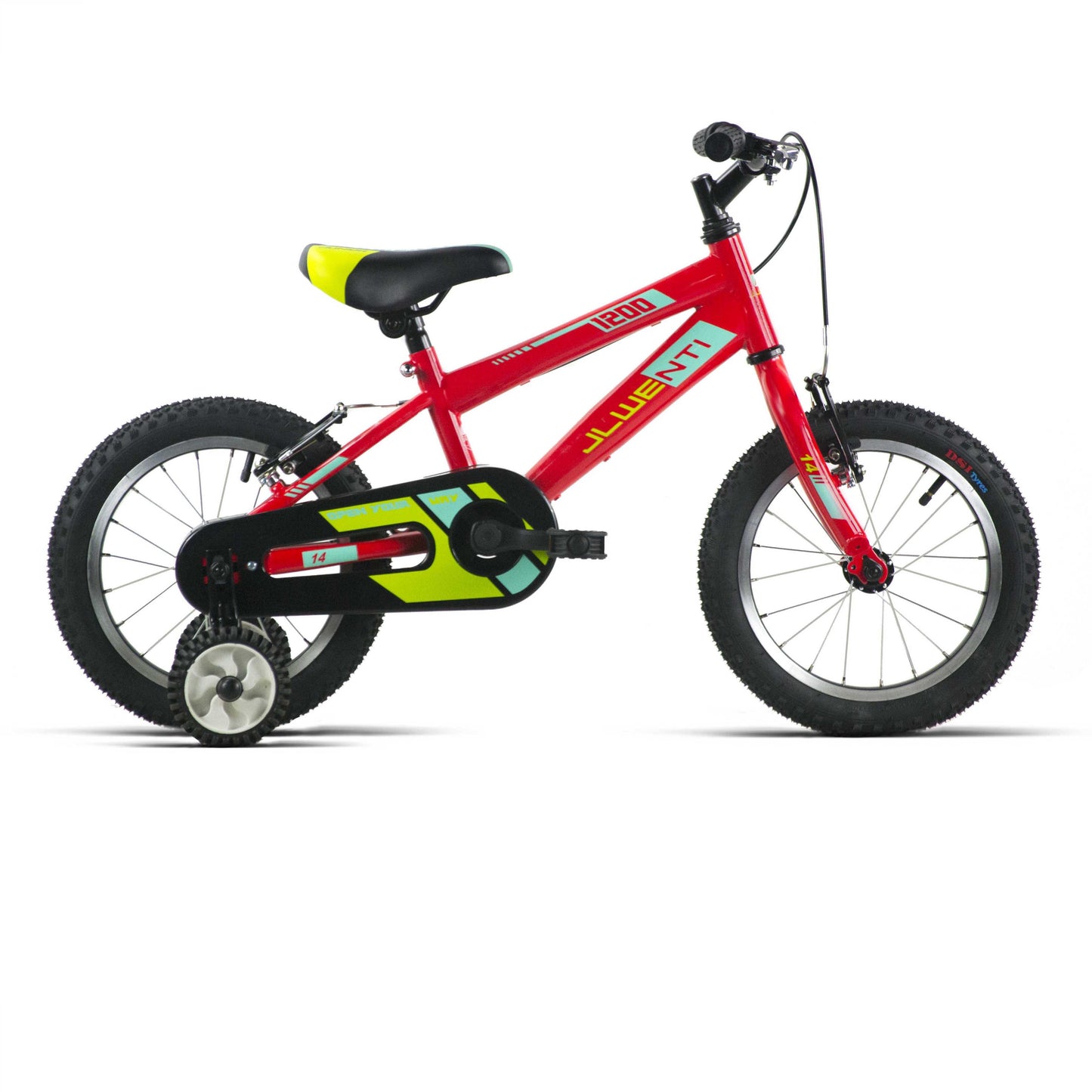 BICICLETA JL WENTI 14" ROJO/NEGRO "MOD 1200"