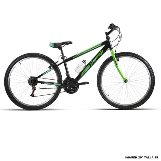 BICI 29" H ACERO ECO "B300" NEGRO/VERDE 2023