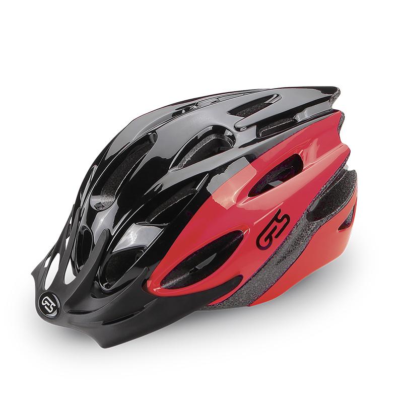 CASCO "ROCKET", ROJO/NEGRO