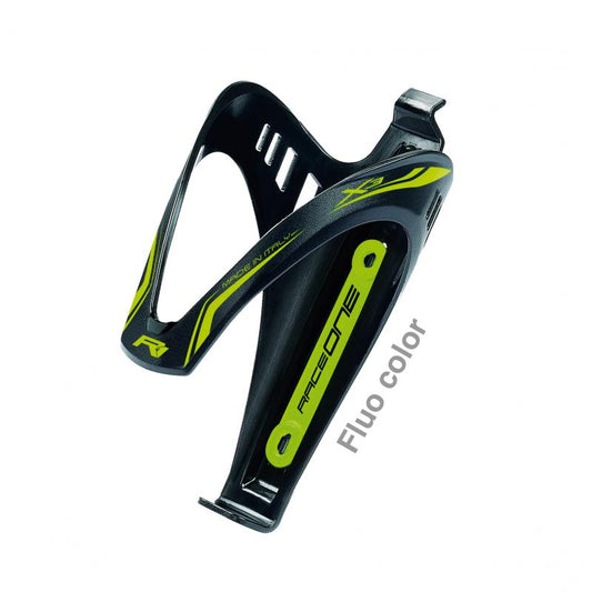 PORTABIDON "RACEONE" X3-RACE, NEGRO/AMARILLO FLUO